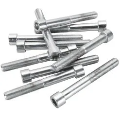 Colony #PSHC-240 3/8-24 X 3 Length Chrome Polished Allen Bolt 10 Pack