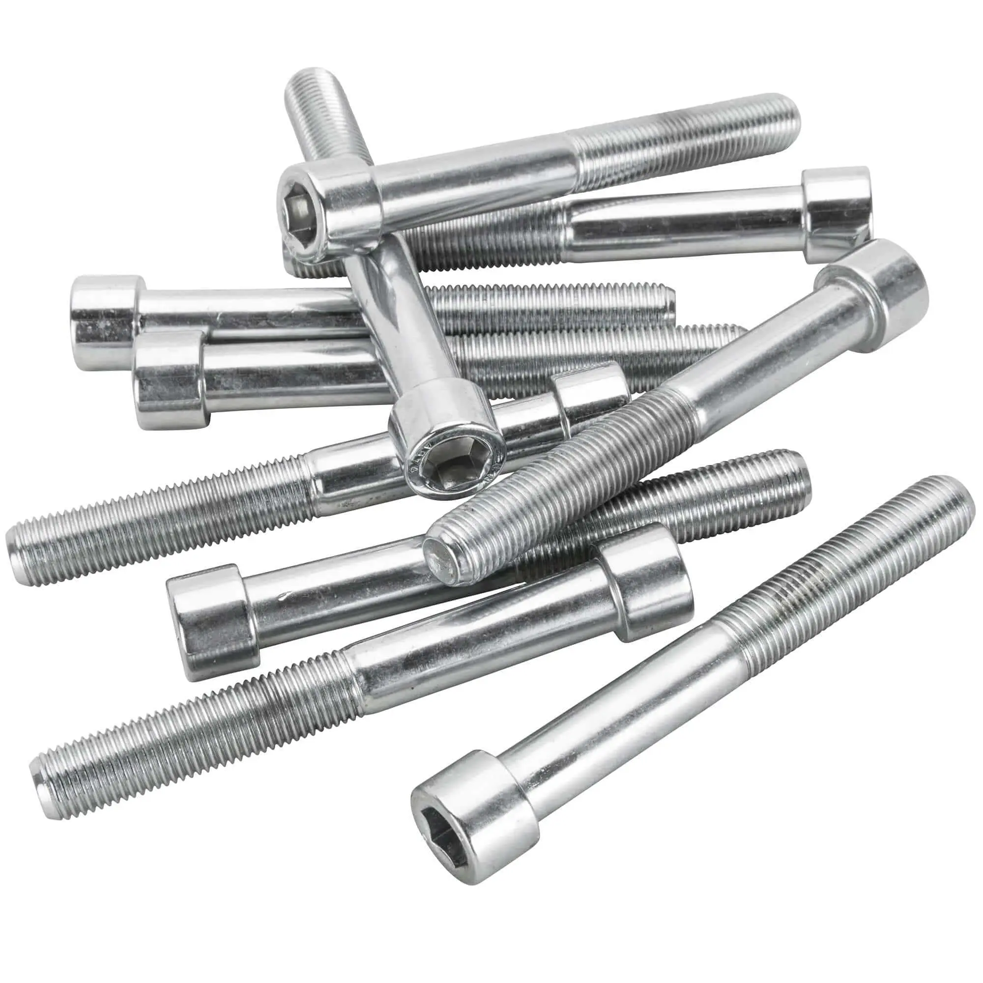 Colony #PSHC-240 3/8-24 X 3 Length Chrome Polished Allen Bolt 10 Pack