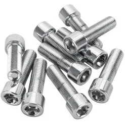 Colony #PSHC-243 7/16-20 X 1-1/2 Length Chrome Polished Allen Bolt 10 Pack