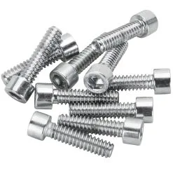 Colony #PSHC-252 10-24 X 3/4 Length Chrome Polished Allen Bolt 10 Pack