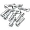 Colony #PSHC-258 1/4-20 X 3/4 Length Chrome Polished Allen Bolt 10 Pack