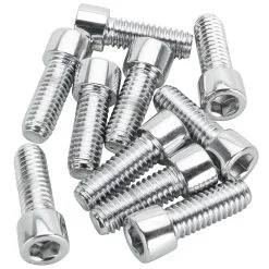 Colony #PSHC-273 5/16-18 X 7/8 Length Chrome Polished Allen Bolt 10 Pack