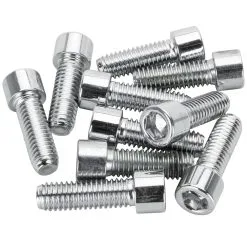 Colony #PSHC-287 3/8-16 X 1-1/8 Length Chrome Polished Allen Bolt 10 Pack