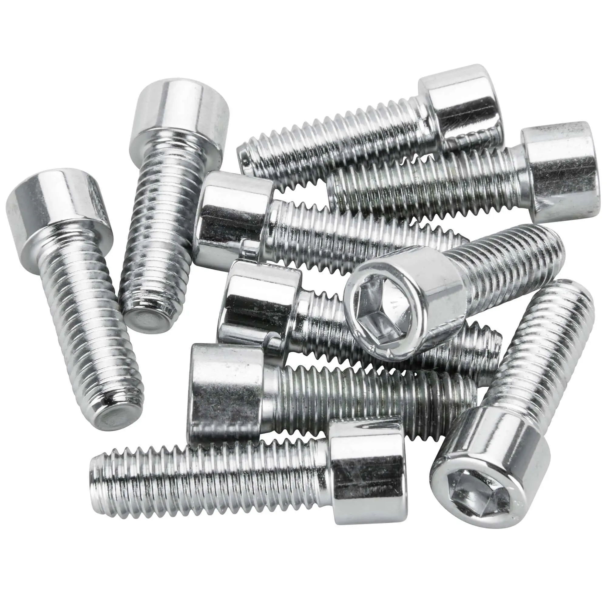 Colony #PSHC-287 3/8-16 X 1-1/8 Length Chrome Polished Allen Bolt 10 Pack
