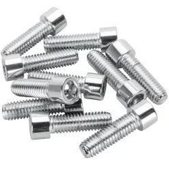 Colony #PSHC-288 3/8-16 X 1-1/4 Length Chrome Polished Allen Bolt 10 Pack