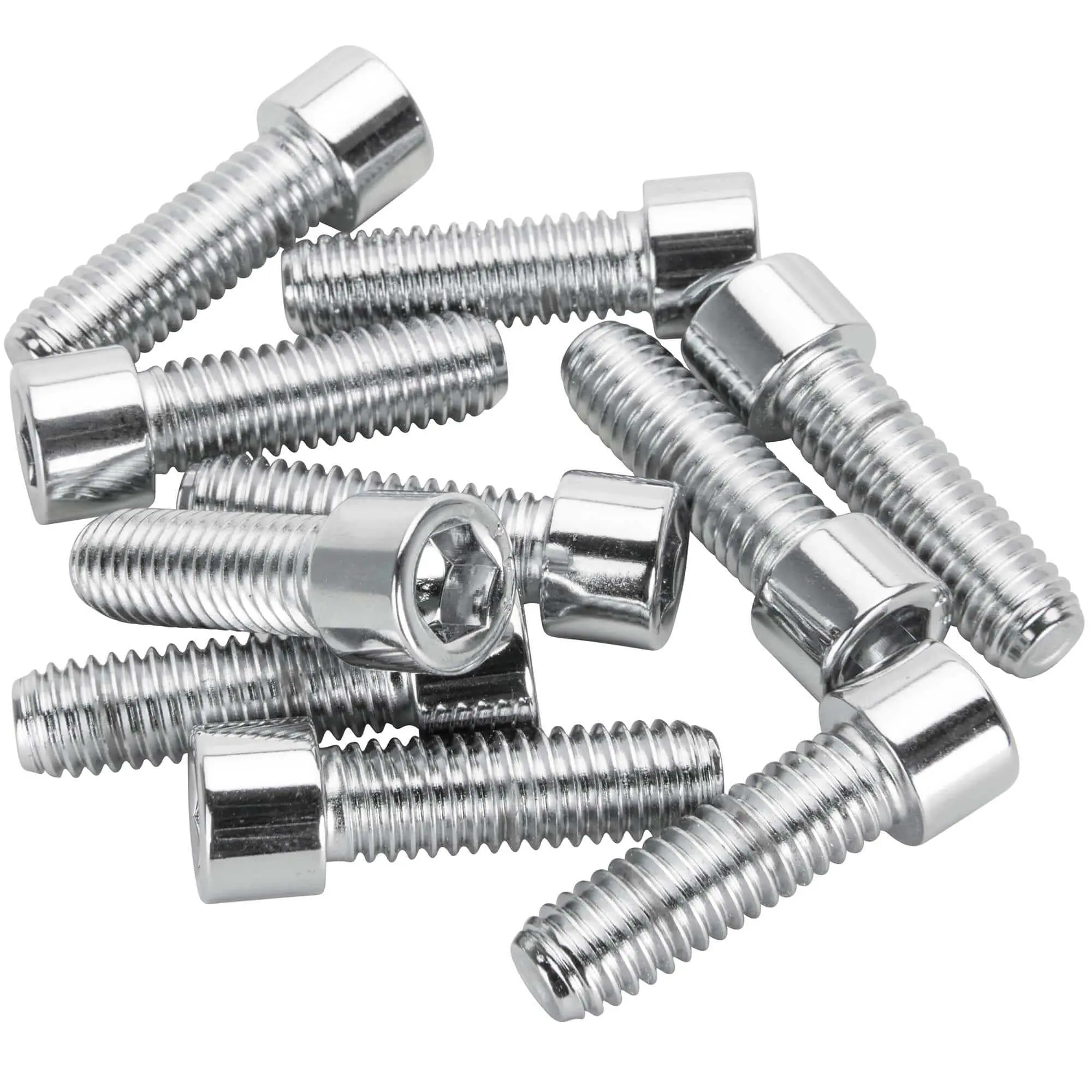 Colony #PSHC-288 3/8-16 X 1-1/4 Length Chrome Polished Allen Bolt 10 Pack