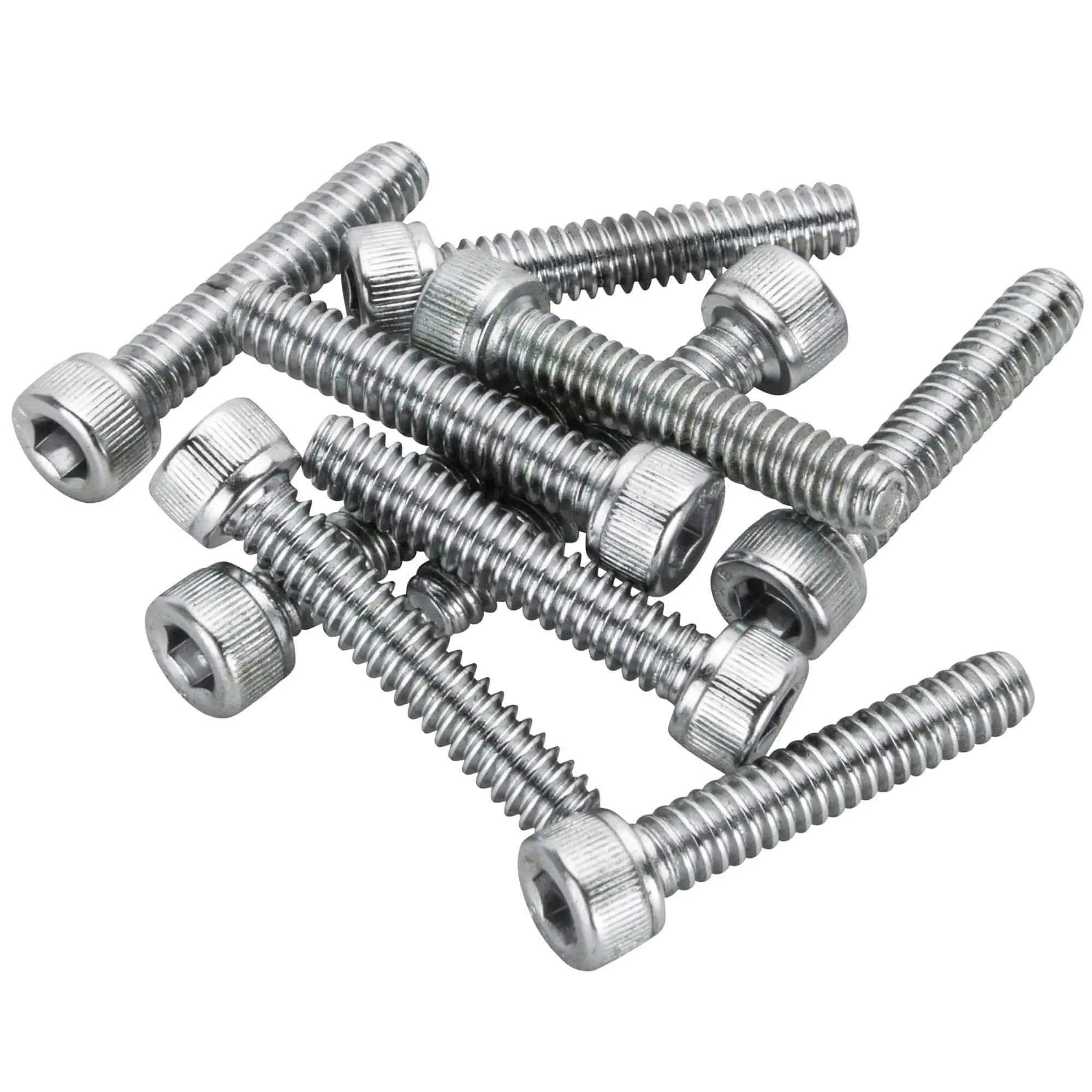 Colony #SHC-9000 10-24 X 1 Length Chrome Socket Head Allen Bolt 10 Pack