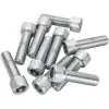 Colony #SHC-941 7/16-20 X 1-1/2 Length Chrome Socket Head Allen Bolt 10 Pack