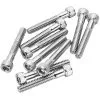 Colony #SHC-948 10-24 X 1-1/4 Length Chrome Socket Head Allen Bolt 10 Pack