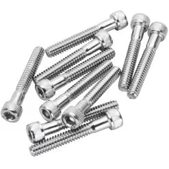 Colony #SHC-948 10-24 X 1-1/4 Length Chrome Socket Head Allen Bolt 10 Pack