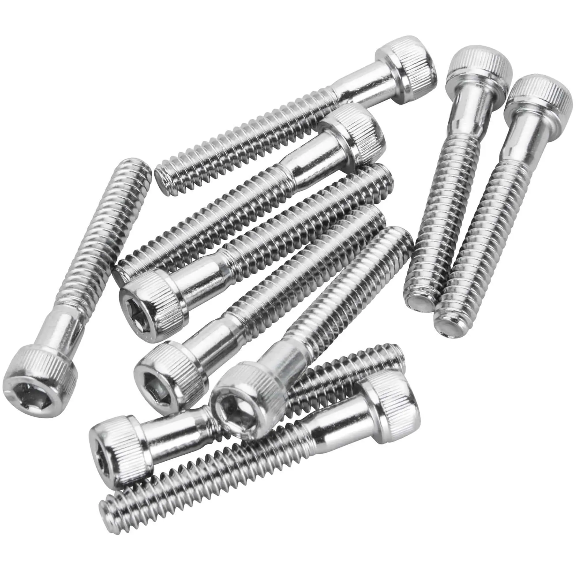 Colony #SHC-948 10-24 X 1-1/4 Length Chrome Socket Head Allen Bolt 10 Pack