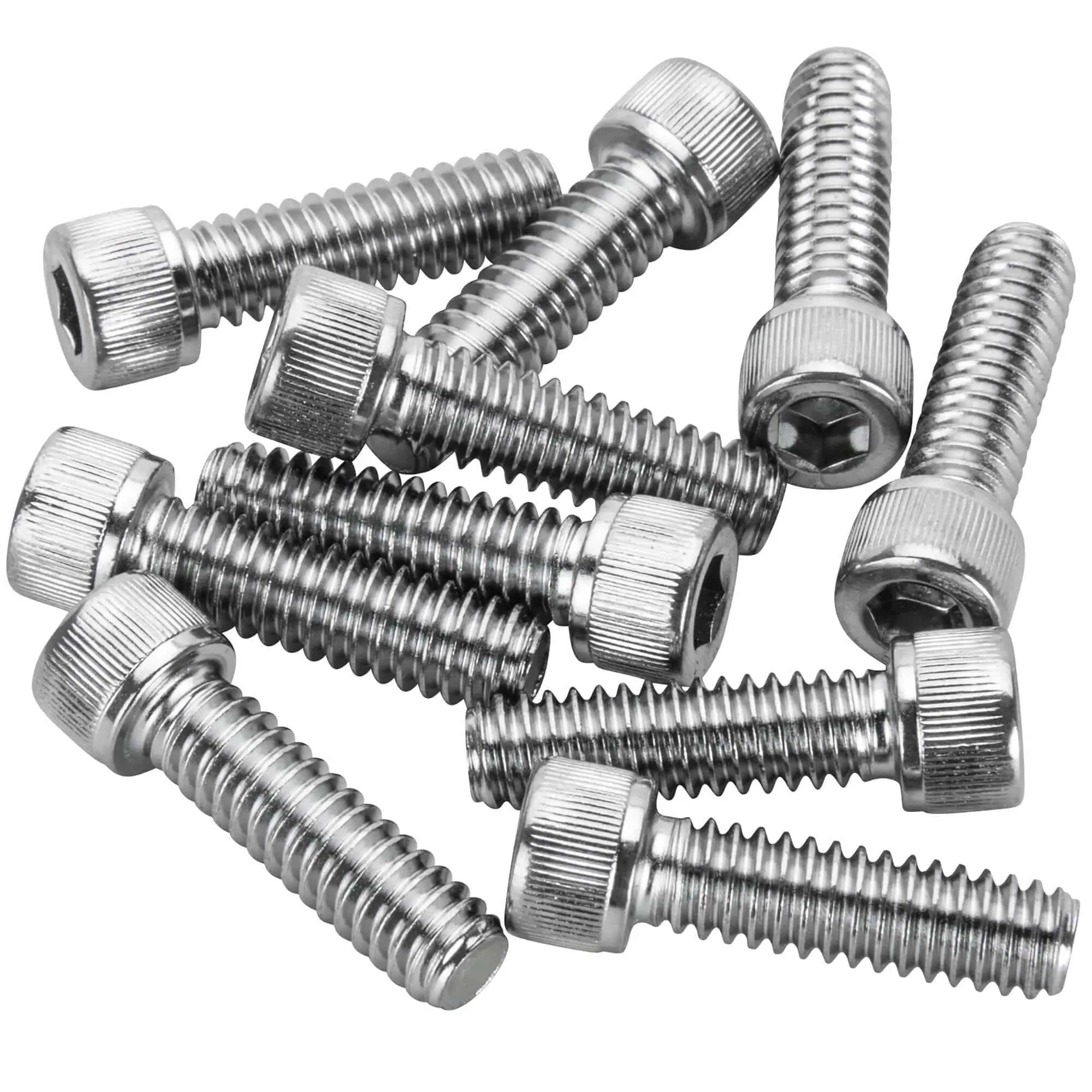 Colony #SHC-954 1/4-20 X 7/8 Length Chrome Socket Head Allen Bolt 10 Pack