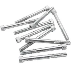 Colony #SHC-978 5/16-18 X 3-1/4 Length Chrome Socket Head Allen Bolt 10 Pack