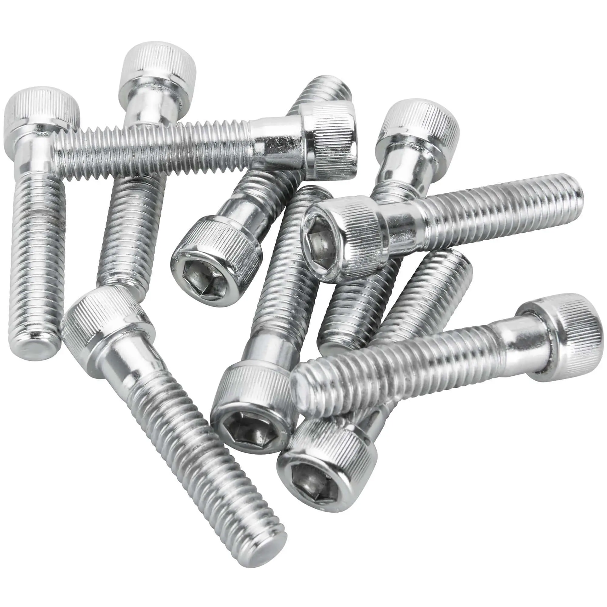 Colony #SHC-985 3/8-16 X 1-3/4 Length Chrome Socket Head Allen Bolt 10 Pack