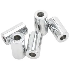Colony #SPC-006 1/4 ID X 1 Length Chrome Steel Universal Spacer 5 Pack