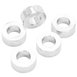 Colony #SPC-012 5/16 ID X 1/4 Length Chrome Steel Universal Spacer 5 Pack