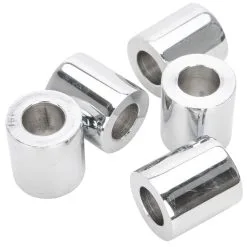 Colony #SPC-032 1/2 ID X 1 Length Chrome Steel Universal Spacer 5 Pack