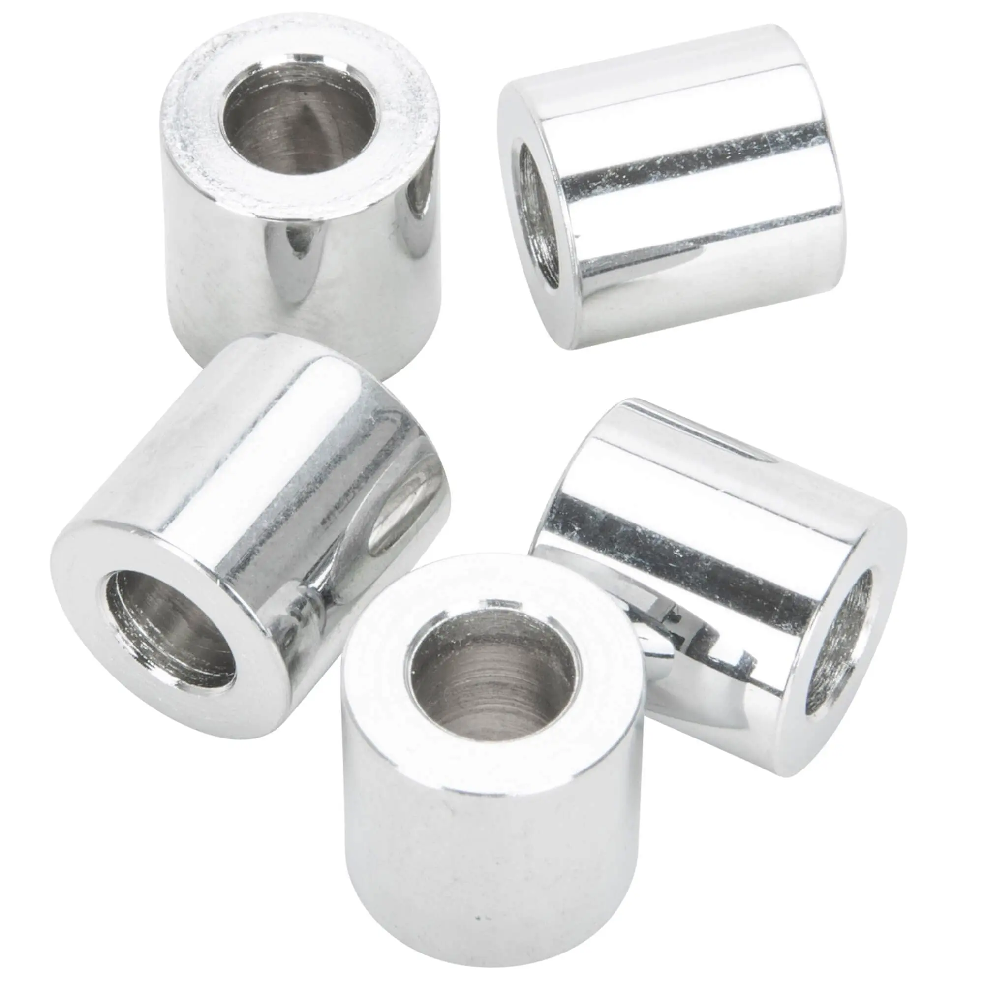 Colony #SPC-043 5/16 ID X 5/8 Length Chrome Steel Universal Spacer 5 Pack