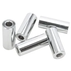 Colony #SPC-049 1/4 ID X 1-3/8 Length Chrome Steel Universal Spacer 5 Pack