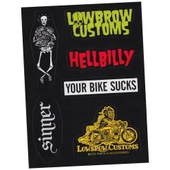 Lowbrow Customs Sticker Sheet No. 1
