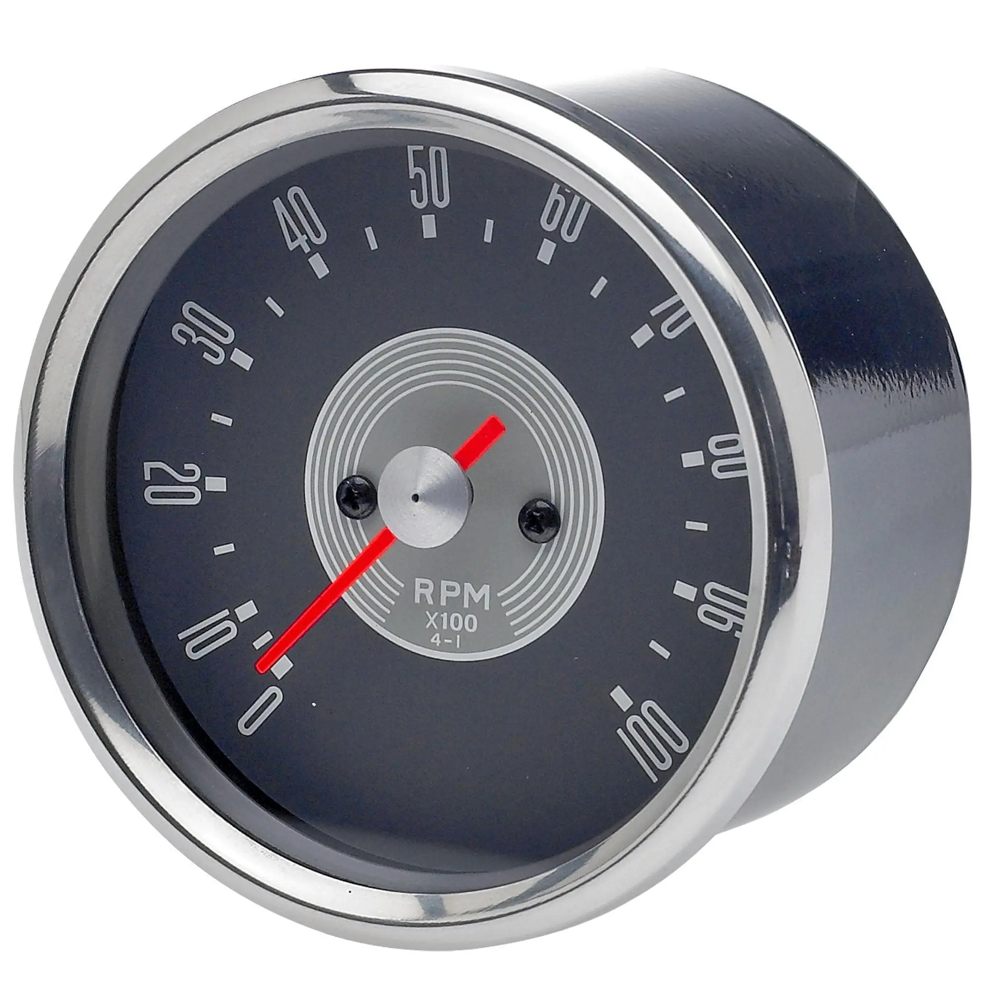 British Standard Smiths Tachometer Replica - Grey Face 4:1 Ratio - For Triumph Motorcycles