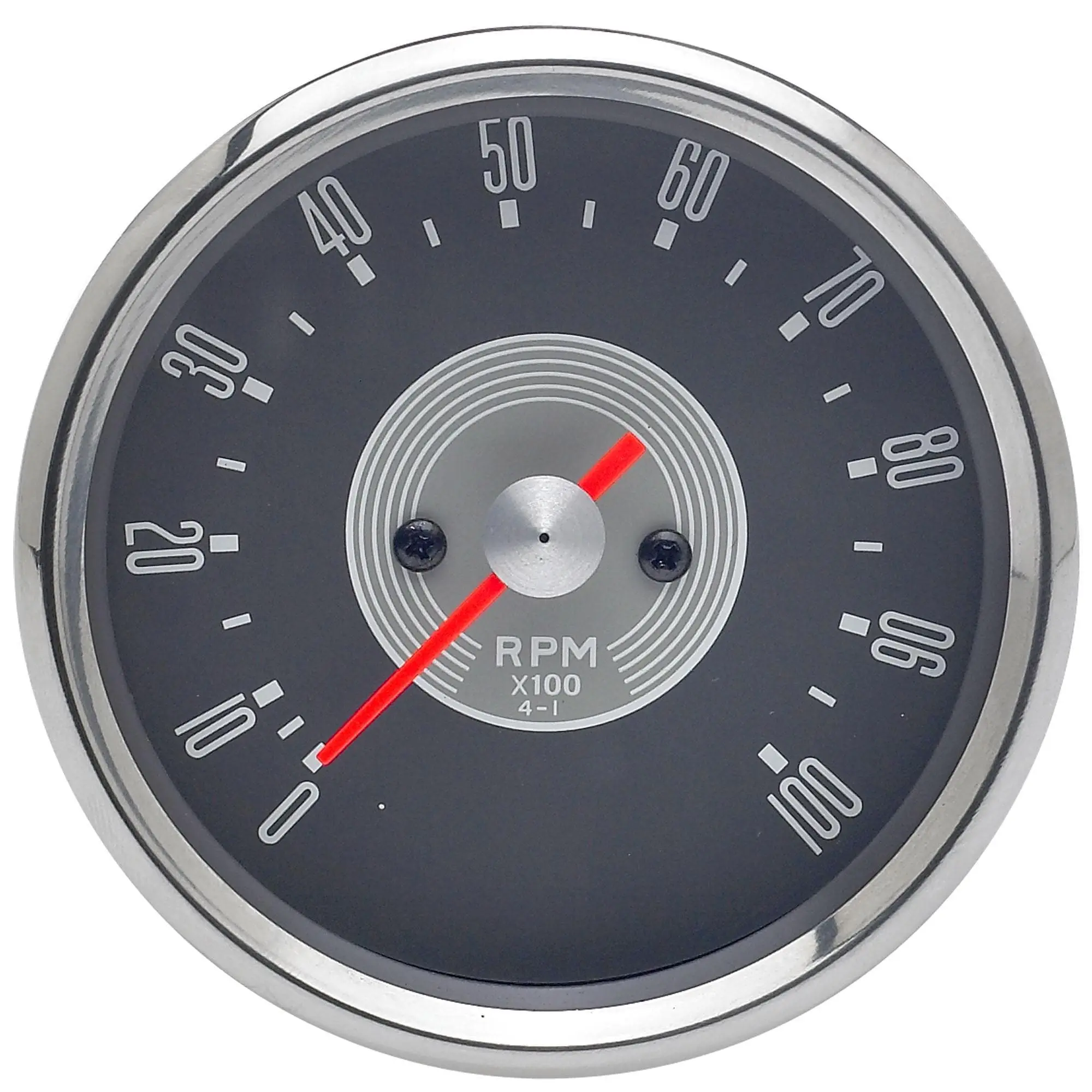 British Standard Smiths Tachometer Replica - Grey Face 4:1 Ratio - For Triumph Motorcycles - Image 2