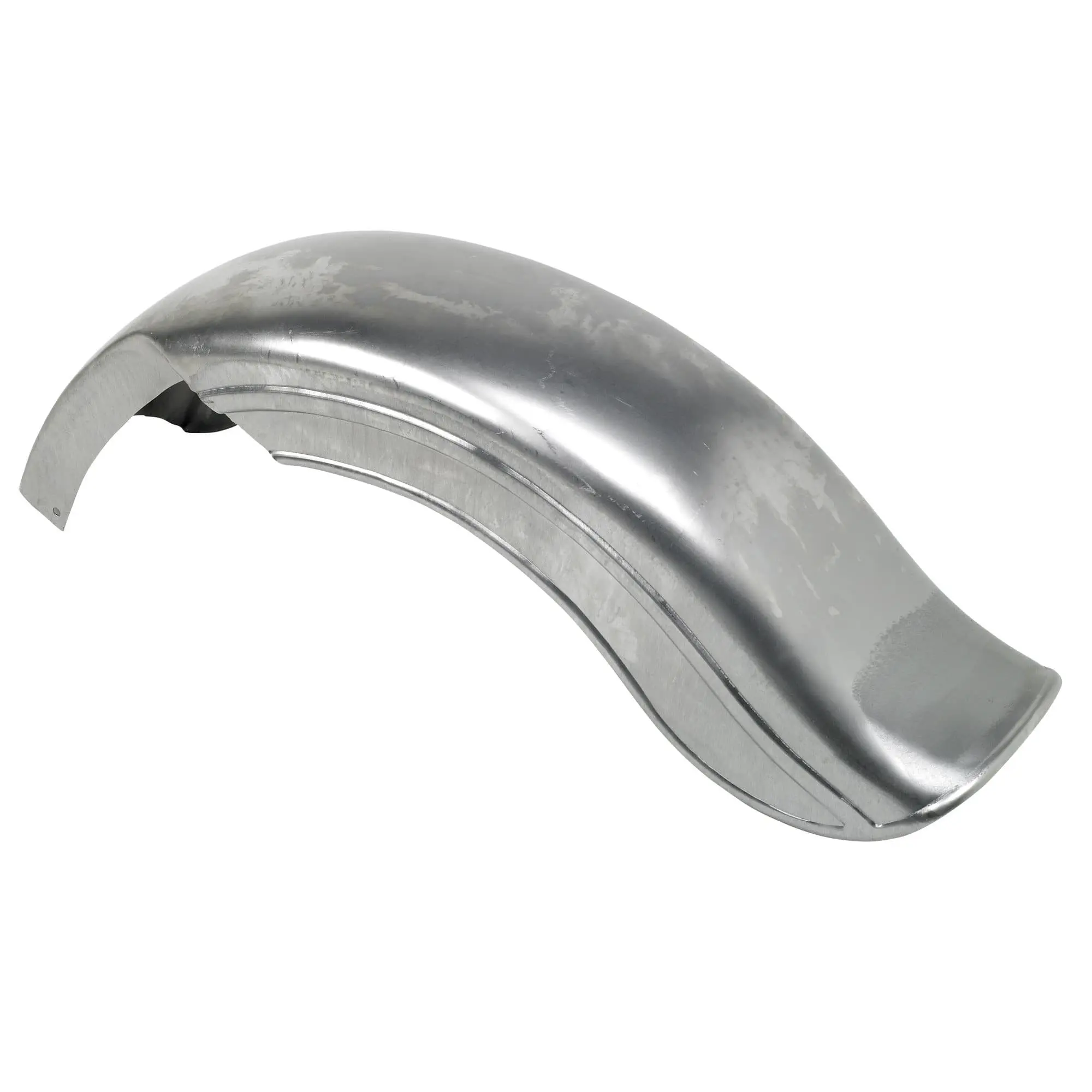 Cycle Standard Fat Bob Steel Fender-Left Side Chain Relief - Image 6