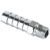 Cycle Standard 3/8 Inch Hose Barb X 1/8 Inch NPT - Chrome