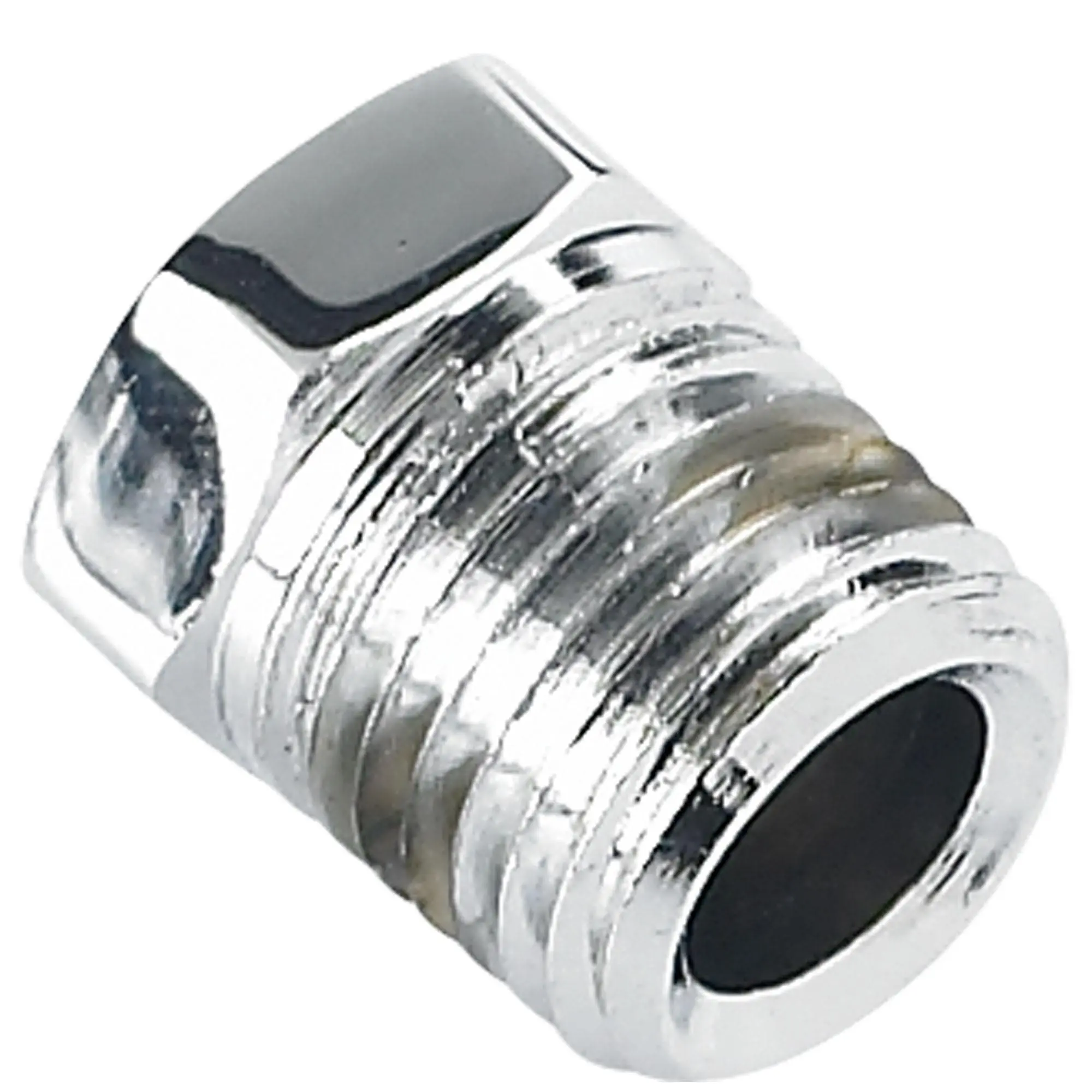 Cycle Standard Hex Pipe Plug 1/4 Inch NPT - Chrome - Image 2