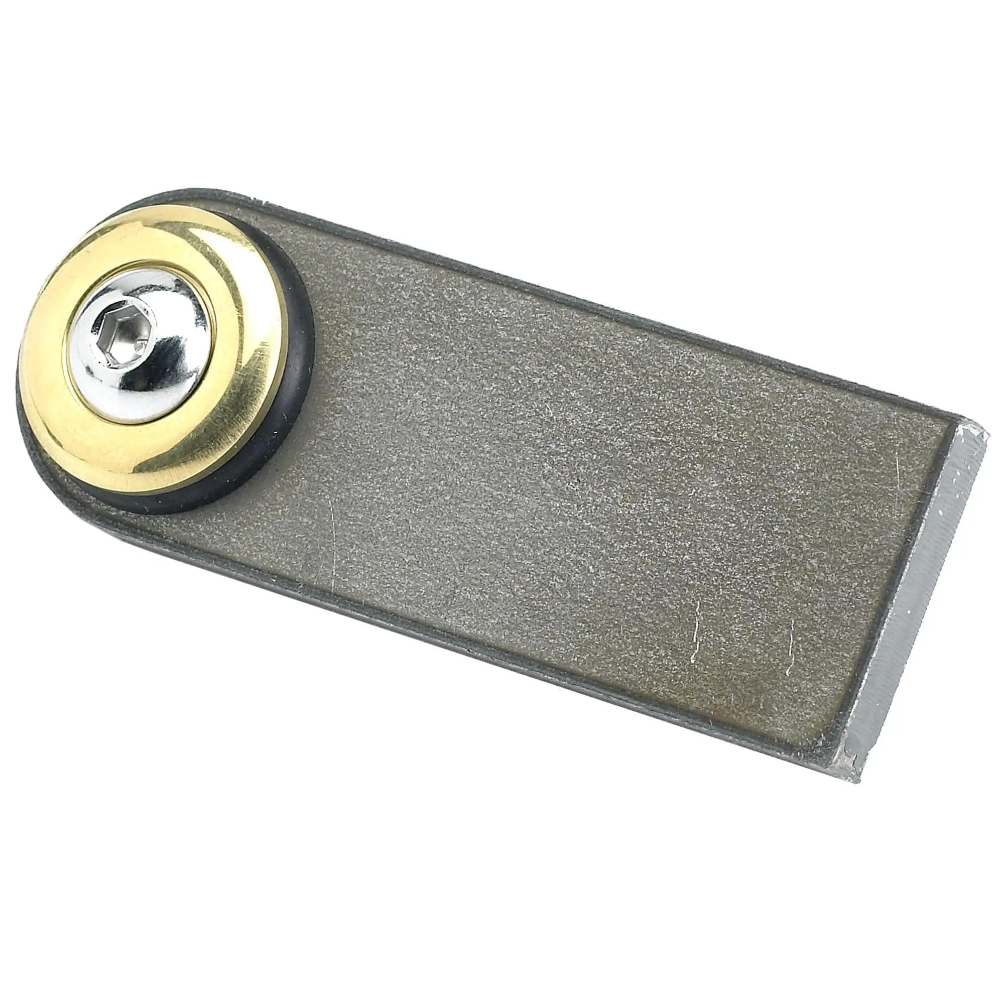 Lowbrow Customs Rubber Mount Finger Tabs - 1/4 Inch Thick - Brass Washer - Image 2