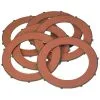 British Standard Clutch Plates - Fiber / Kevlar - For Triumph / BSA Motorcycles - Made In The USA OEM #57-4763