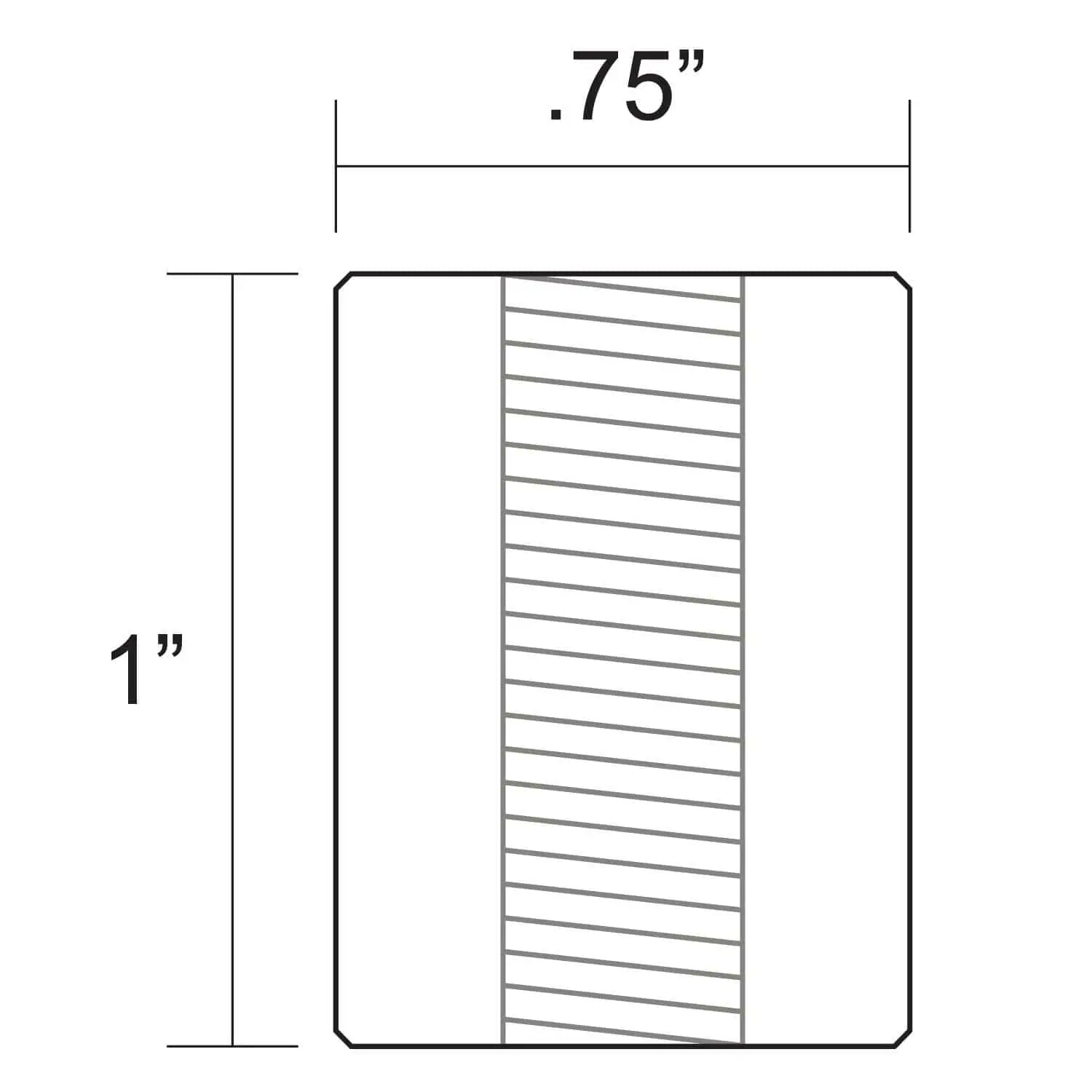 Lowbrow Customs Threaded Steel Bungs 1 Inch Long - 5/16-18 Thread - 4 Pack - Image 2