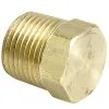 Cycle Standard Hex Pipe Plug 3/8 Inch NPT - Brass
