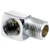 Cycle Standard 1/8 Inch NPT X 1/8 Inch NPT 90 Degree Street Elbow - Chrome