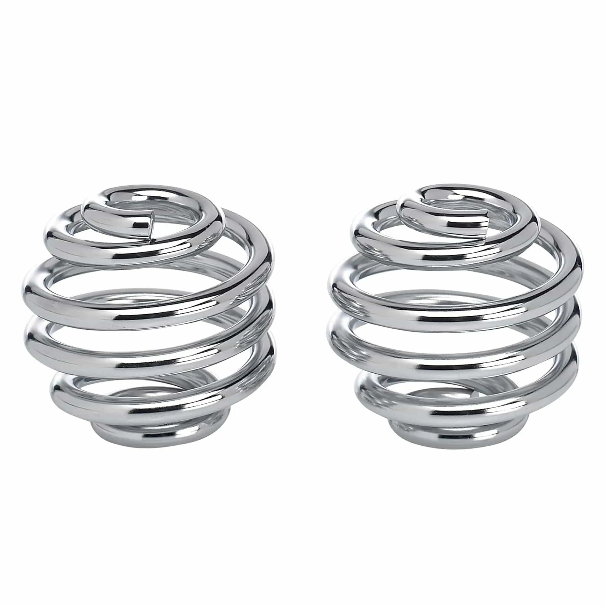 Lowbrow Customs Solo Seat Springs - Barrel Style - 2 Inch Chrome