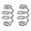 Lowbrow Customs Solo Seat Springs - Barrel Style - 3 Inch Chrome