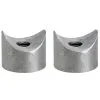 Lowbrow Customs Coped Steel Bungs 1 Inch Dia. 1/2 Inch Long - 5/16-18 Thread - 2 Pack
