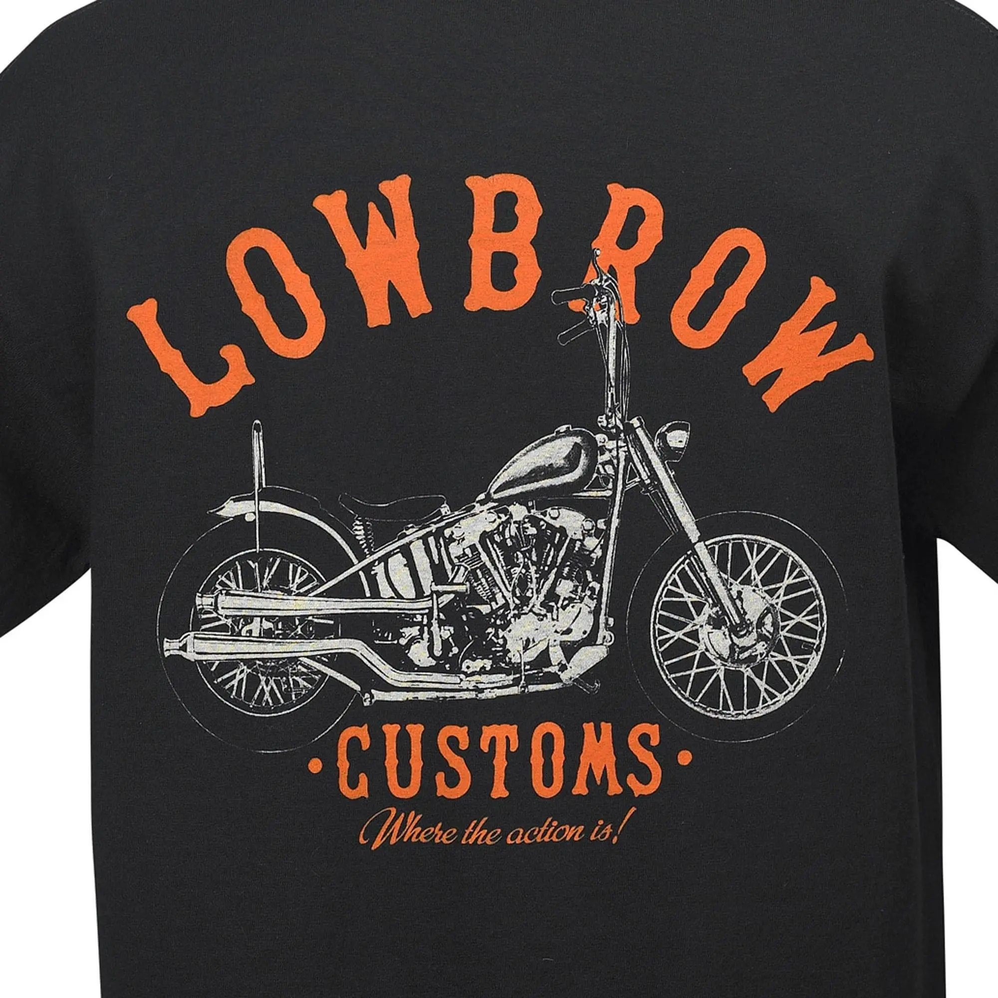 Lowbrow Customs Harley Knucklehead T-Shirt - Image 3