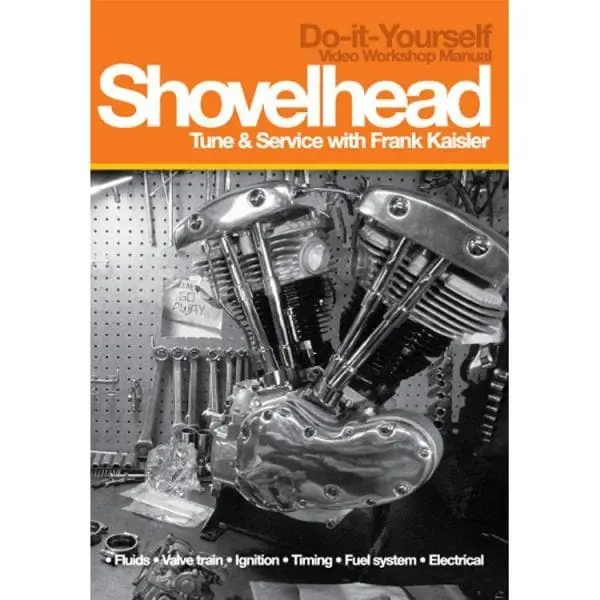 Lowbrow Customs Harley-Davidson Shovelhead Tune & Service Video Workshop Manual DVD With Frank Kaisler