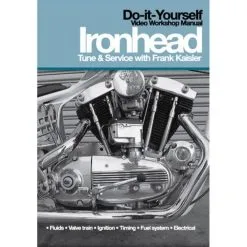 Lowbrow Customs Harley-Davidson Ironhead Sportster Tune & Service Video Workshop Manual DVD With Frank Kaisler