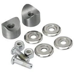 Lowbrow Customs Solo Seat Hairpin Spring Mounting Kit - Stainless Washers