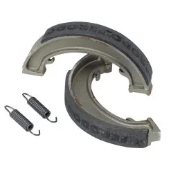 British Standard Brake Shoes For Triumph Rear Drum Ferodo Brand 1947 - 70 #37-1406 / 36-1407