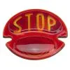 No School Choppers 1928 - 1932 Ford Duolamp Tail Light Replacement Glass Lens - STOP