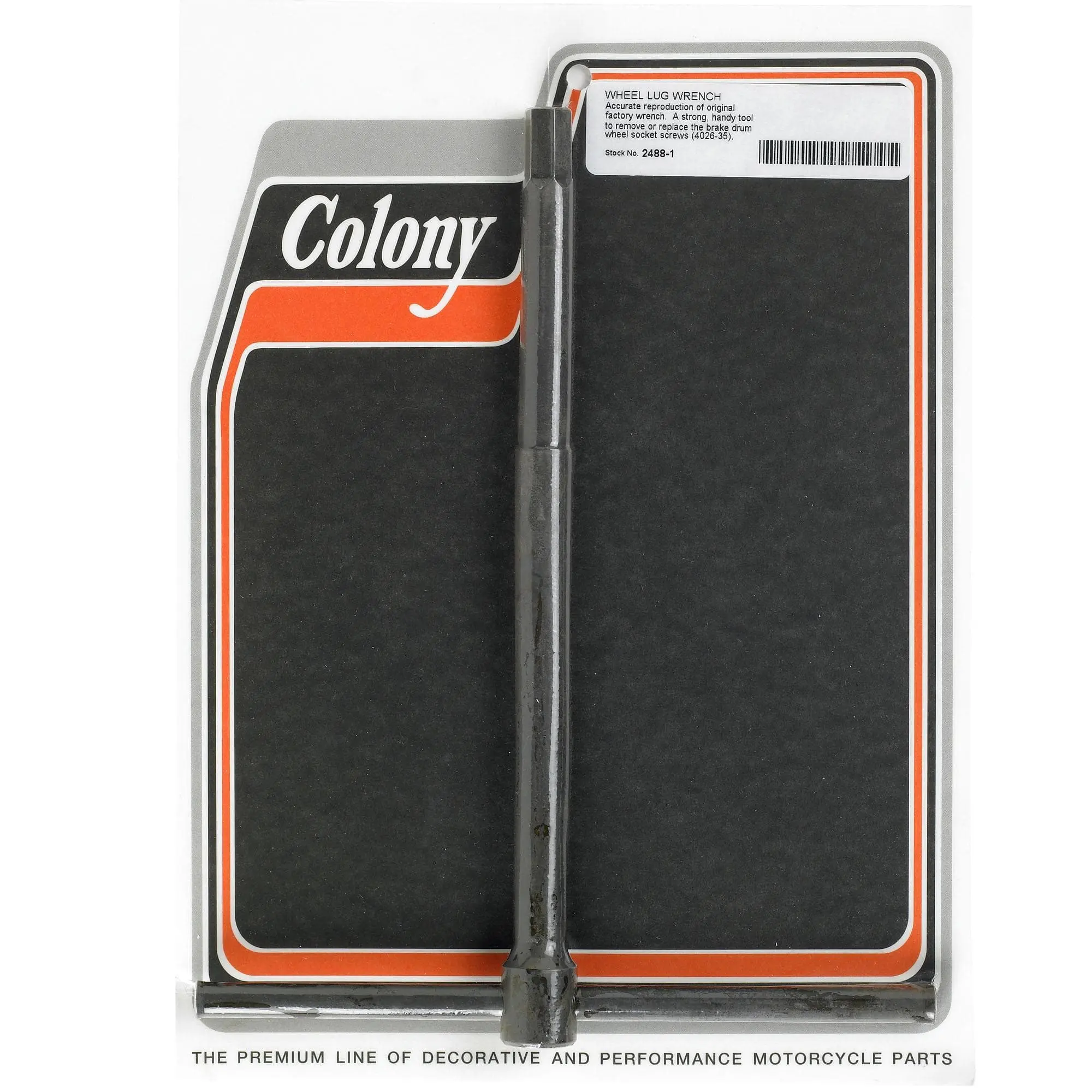 Colony #2488-1 Wheel Lug Wrench - Harley-Davidson 1936 - 1972 - Image 2