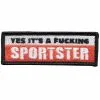 Lowbrow Customs Yes It's A F@$#ing Sportster Patch