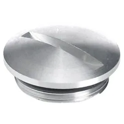 Lowbrow Customs Slotted Inspection Cap / Plug For Triumph BSA OEM # 57-2166 70-8231 40-0715