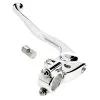 Kustom Tech Classic 1 Inch Clutch Lever Polished Aluminum