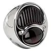No School Choppers 1928 - 1932 Ford Duolamp - Original Red Lens - Model A Stainless Steel Tail Light