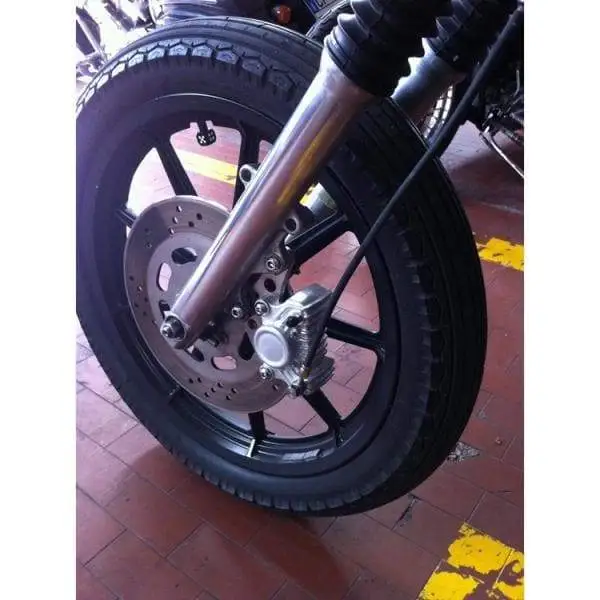 Kustom Tech SF Caliper Stainless Mount For Showa Forks - Image 4