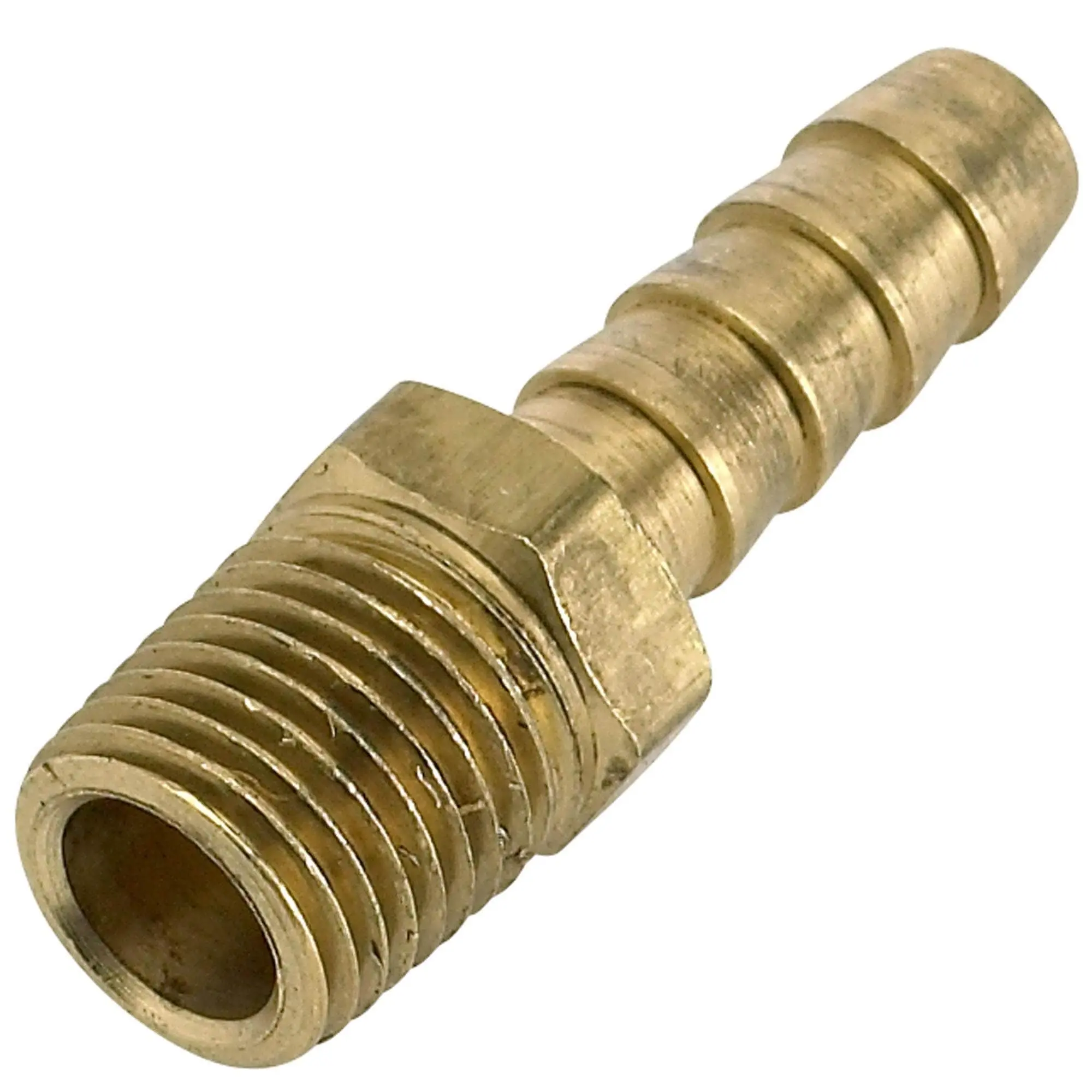 Cycle Standard 5/16 Inch Hose Barb X 1/4 Inch NPT - Brass - Image 2
